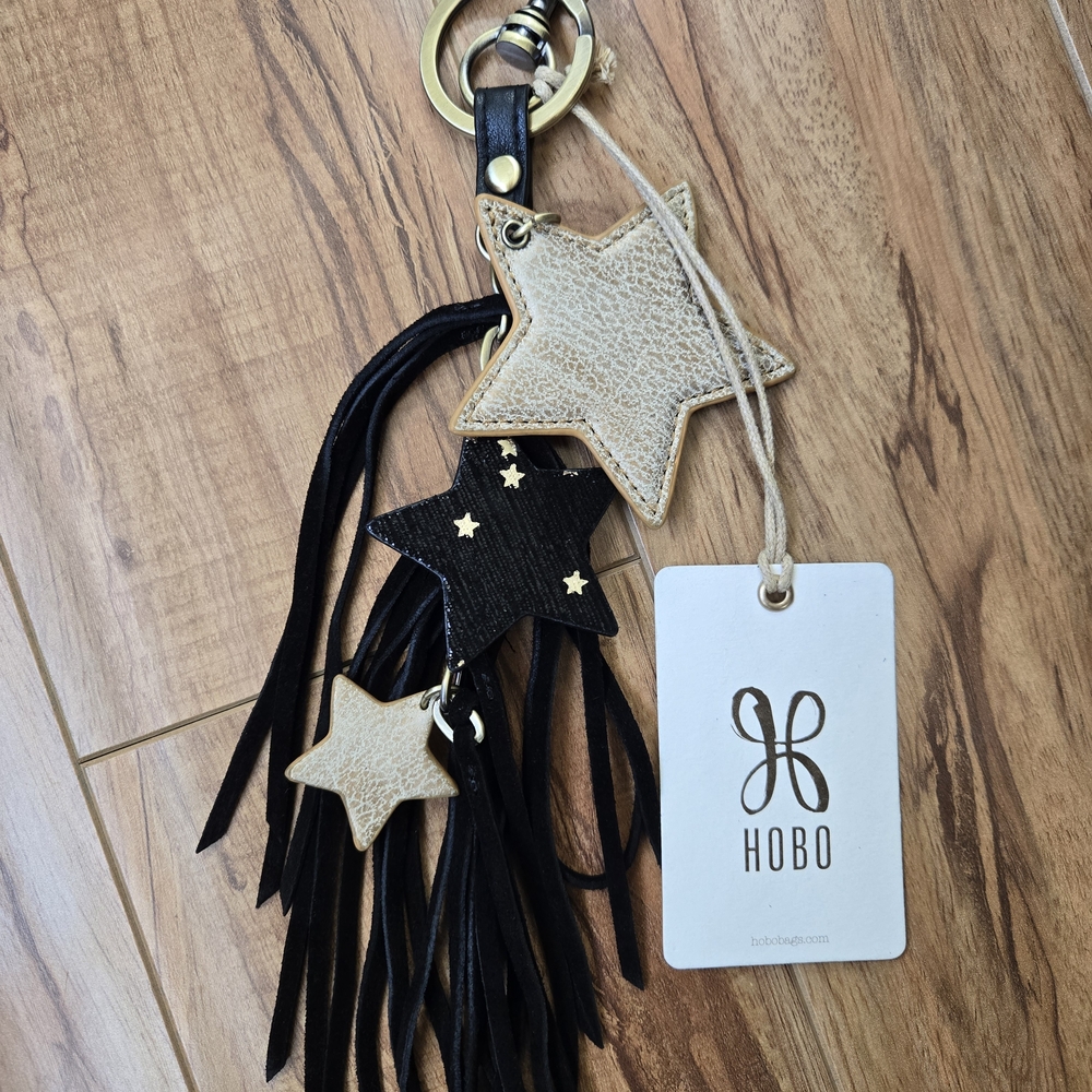 HOBO Star Bag Charm/Keychain with Tassels - Picture 4 of 15